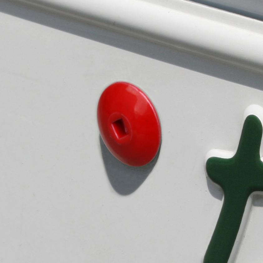 普通車用  錆びないナンバープレートボルト(ネジ)へ交換-アルミニウムナンバービス全８色　普通車用 |  | 04