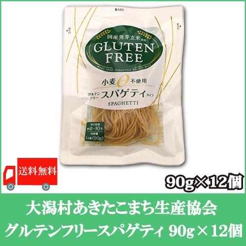 大潟村あきたこまち生産者協会 グルテンフリースパゲティ 90g ×12個