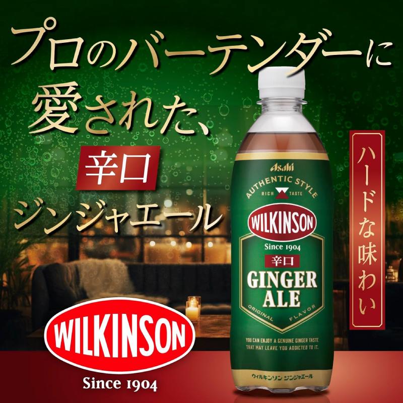 ウィルキンソン ジンジャーエール 500ml ×24本 ペットボトル 送料無料｜quickfactory-annex｜02