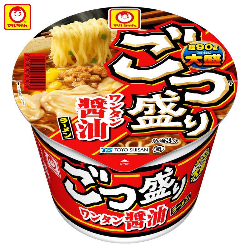 マルちゃん ごつ盛り ワンタン醤油ラーメン 117g ×12個 送料無料 | ごつ盛り | 01
