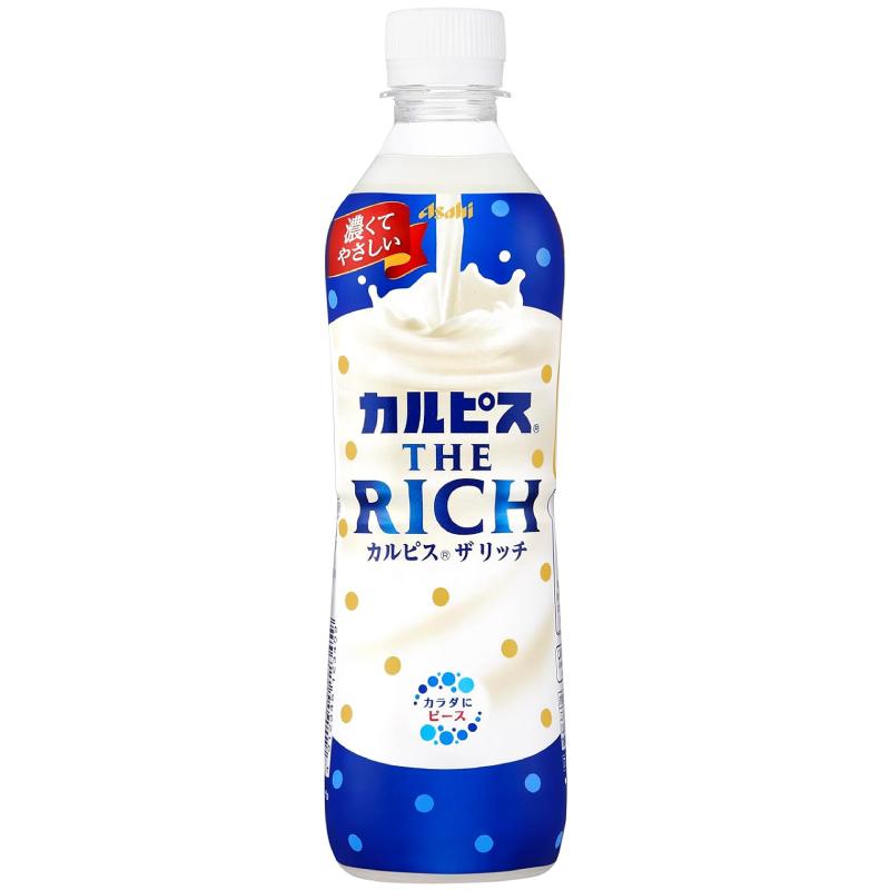 アサヒ飲料 カルピス THE RICH 490ml ×24本 ペットボトル 送料無料｜quickfactory-annex｜05