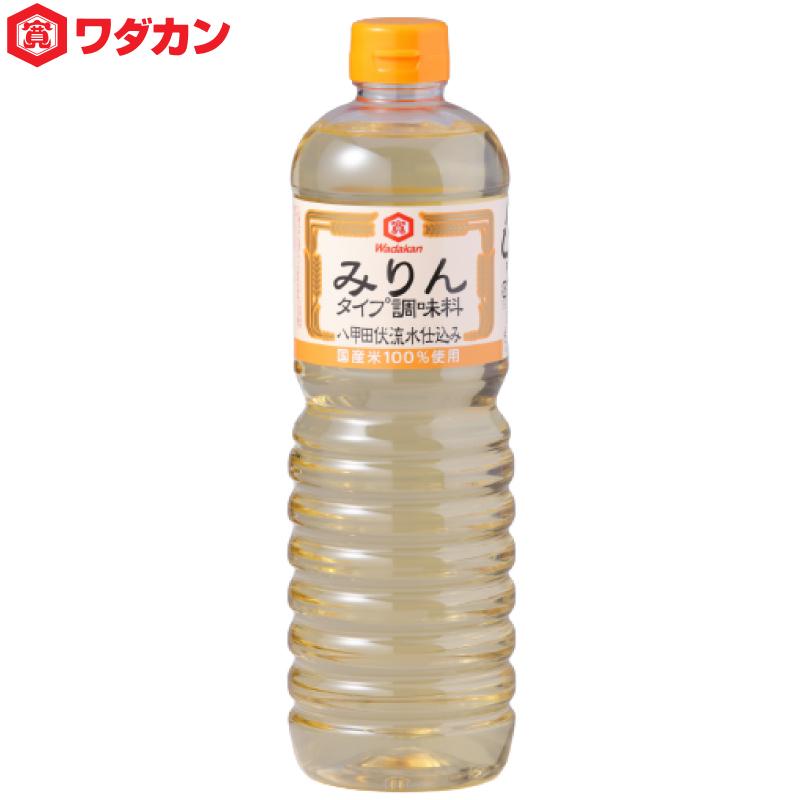 ワダカン 八甲田伏流水 みりんタイプ 調味料 1000ml ×3本 ペットボトル | ワダカン | 01