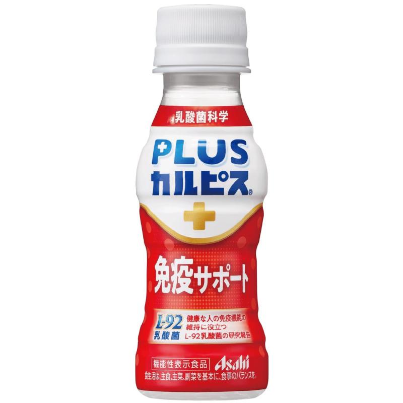 カルピス アサヒ PLUS 免疫サポート ラベルレスボトル 100ml ×90