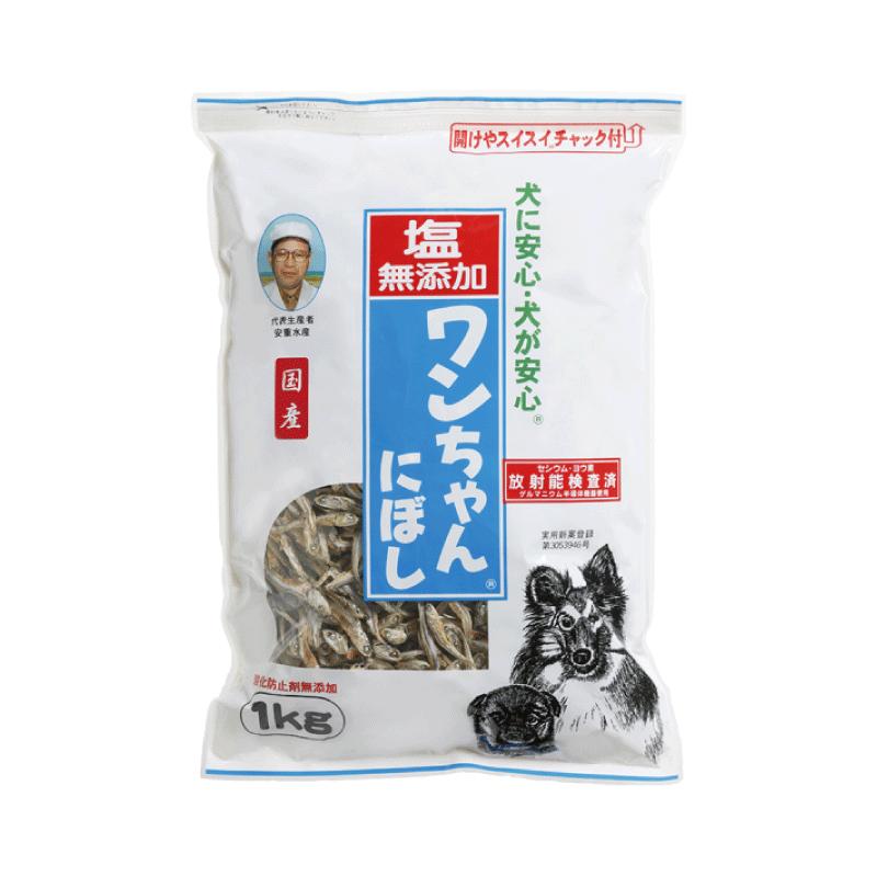 送料無料 サカモト 塩無添加 ワンちゃんにぼし 1kg ×6個 |  | 01