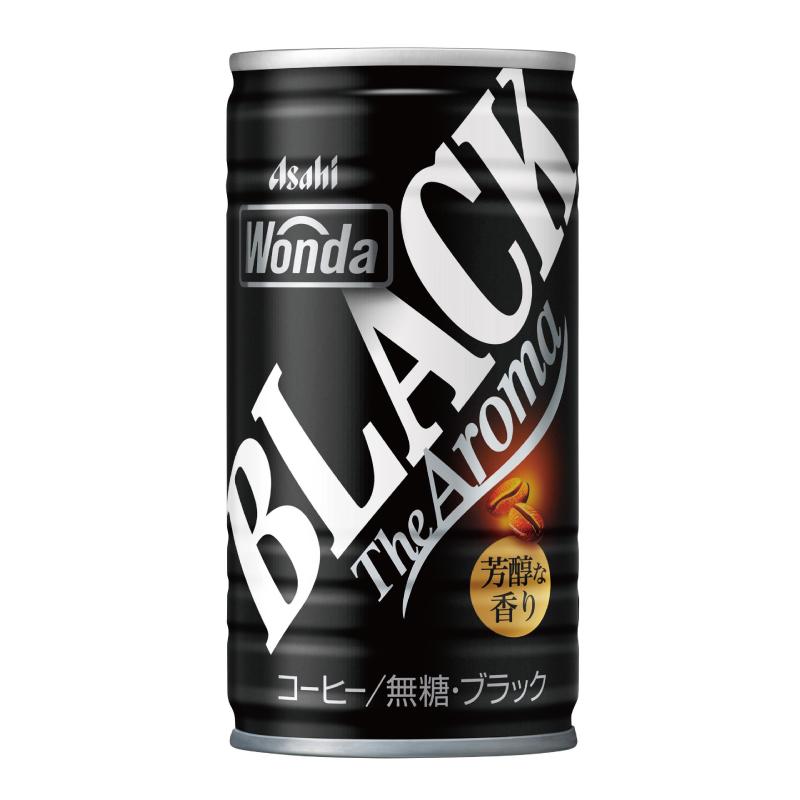 缶コーヒー ワンダ ブラックザアロマ 缶 185g ×90本 (30本入×3ケース) 送料無料 | WONDA | 01