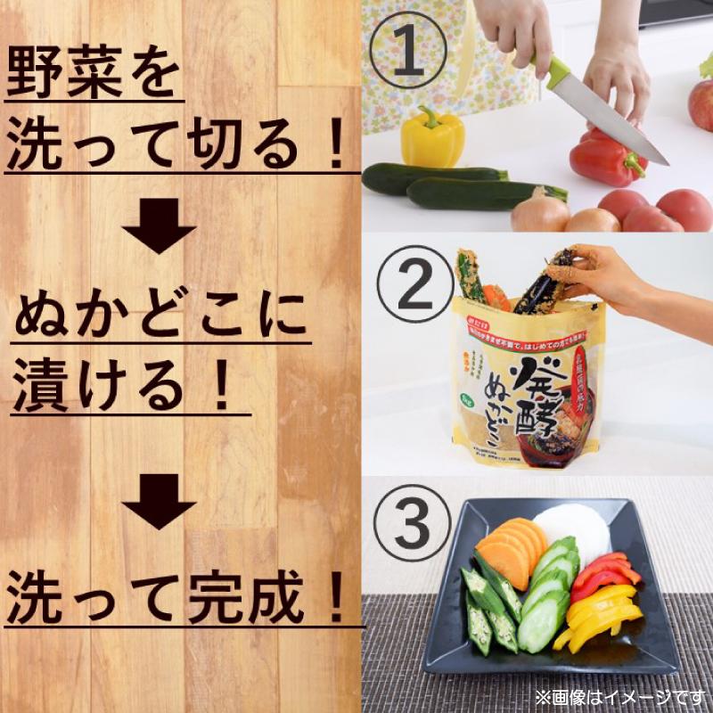 みたけ 発酵ぬかどこ 1kg 3袋セット 送料無料 |  | 03