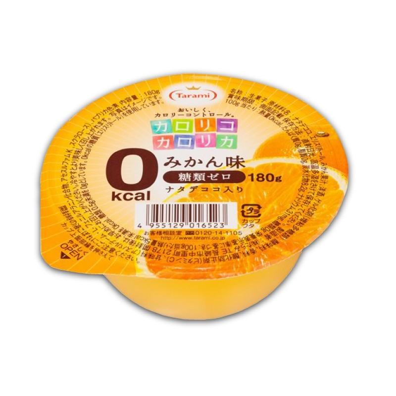 たらみ ゼリー カロリコカロリカ ゼロキロカロリー 180g シリーズ 新作 大人気 みかん味 ポイント消化 12個