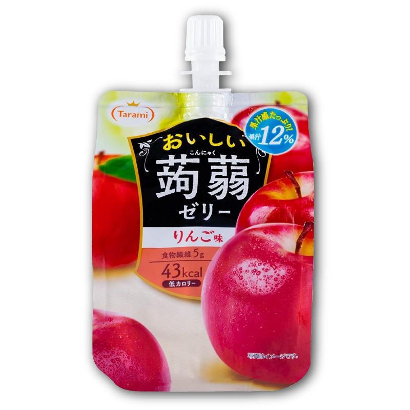 たらみ ゼリー おいしい蒟蒻ゼリー シリーズ りんご味 150g 30個 送料無料 | おいしい蒟蒻ゼリー | 02