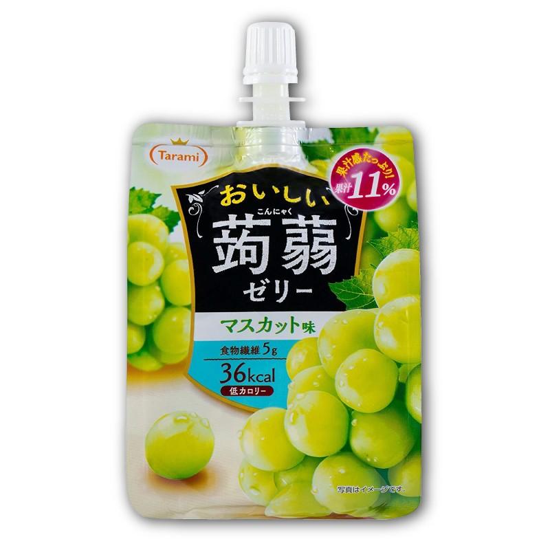 たらみ ゼリー おいしい蒟蒻ゼリー シリーズ マスカット味 150g 6個 送料無料 | おいしい蒟蒻ゼリー | 02
