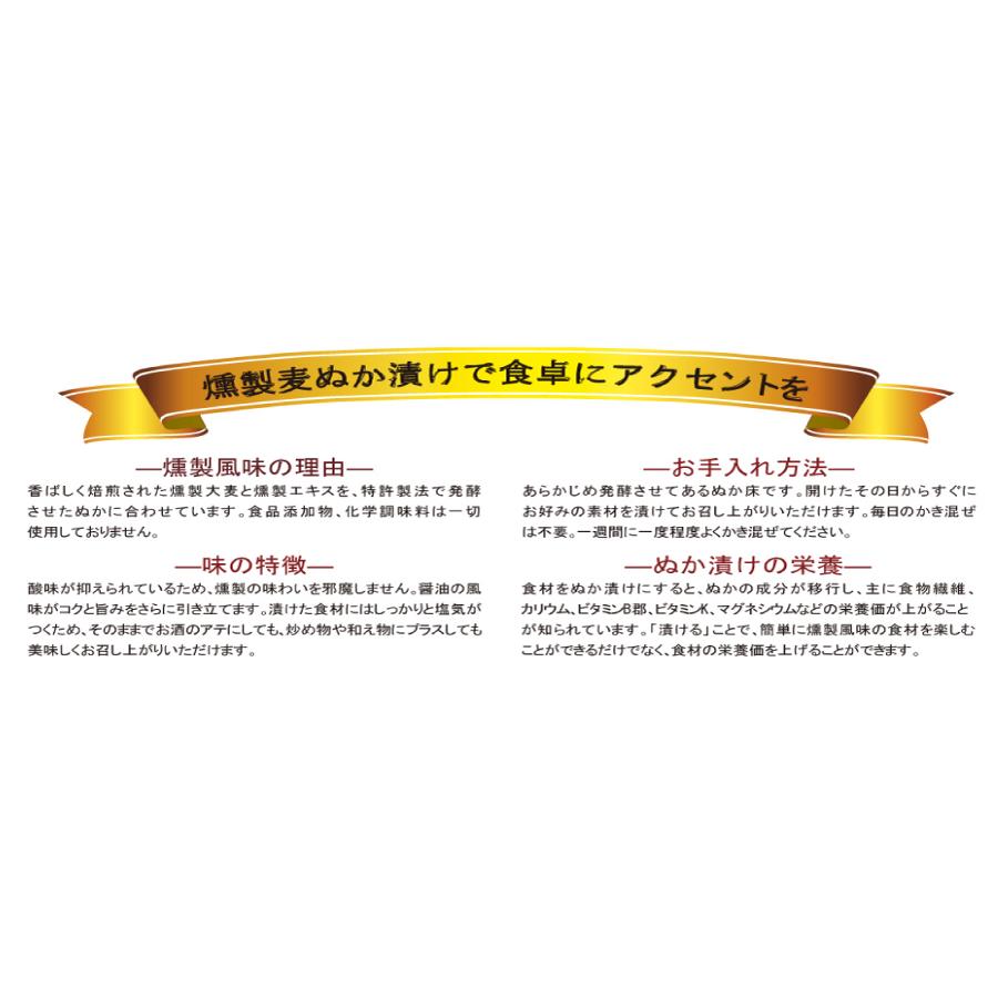 みたけ食品 発酵ぬかどこ 燻製風味 500g×4個 送料無料 |  | 03