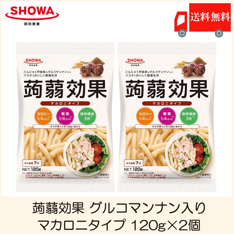 昭和産業 蒟蒻効果 グルコマンナン入り マカロニタイプ 1g 2個 送料無料 クイックファクトリー 通販 Paypayモール
