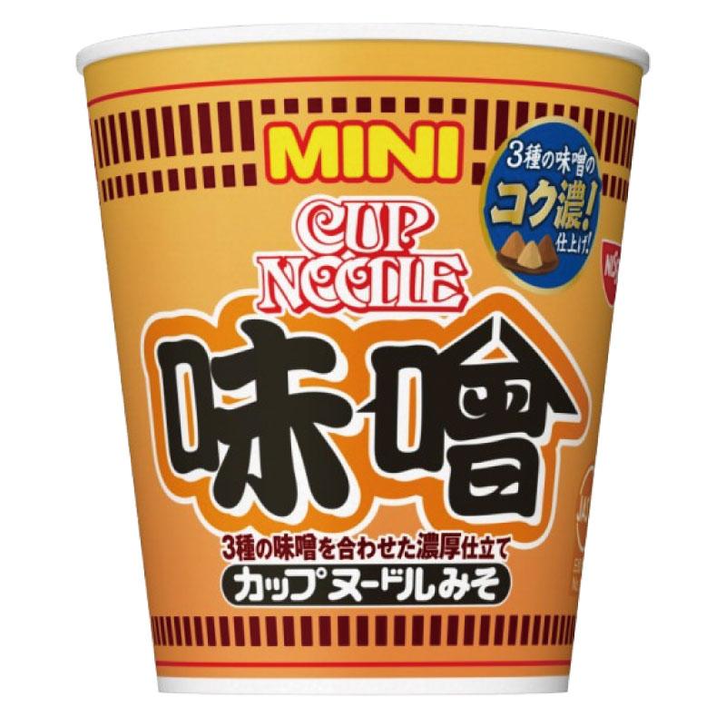 みそきんよりカップヌードル　 supreme aoi カップヌードル 送料無料 日清 味噌 ミニ 41g×1箱【15個】（みそ ミソ