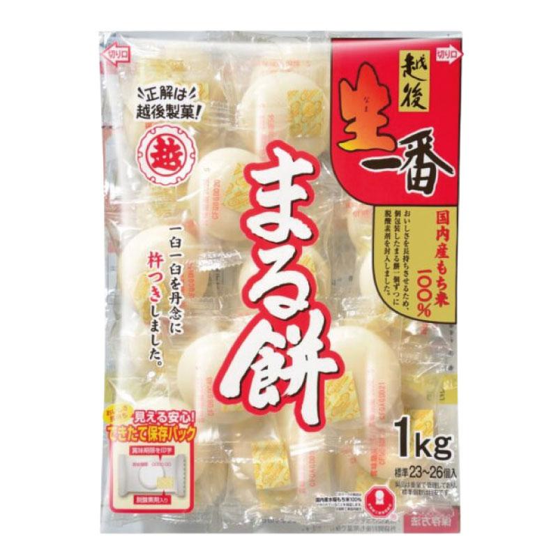 越後製菓 生一番 まるもち 1kg×10袋 送料無料 | 越後製菓 | 01