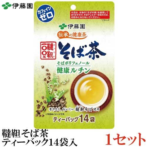 伊藤園 伝承の健康茶 韃靼100% そば茶 ティーバッグ （6g×14袋）×1個 | 韃靼そば茶