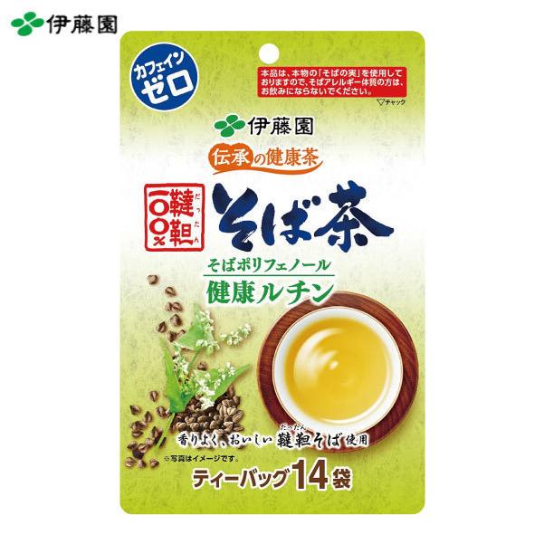 伊藤園 伝承の健康茶 韃靼100% そば茶 ティーバッグ （6g×14袋）×1個 送料無料 | 韃靼そば茶 | 01