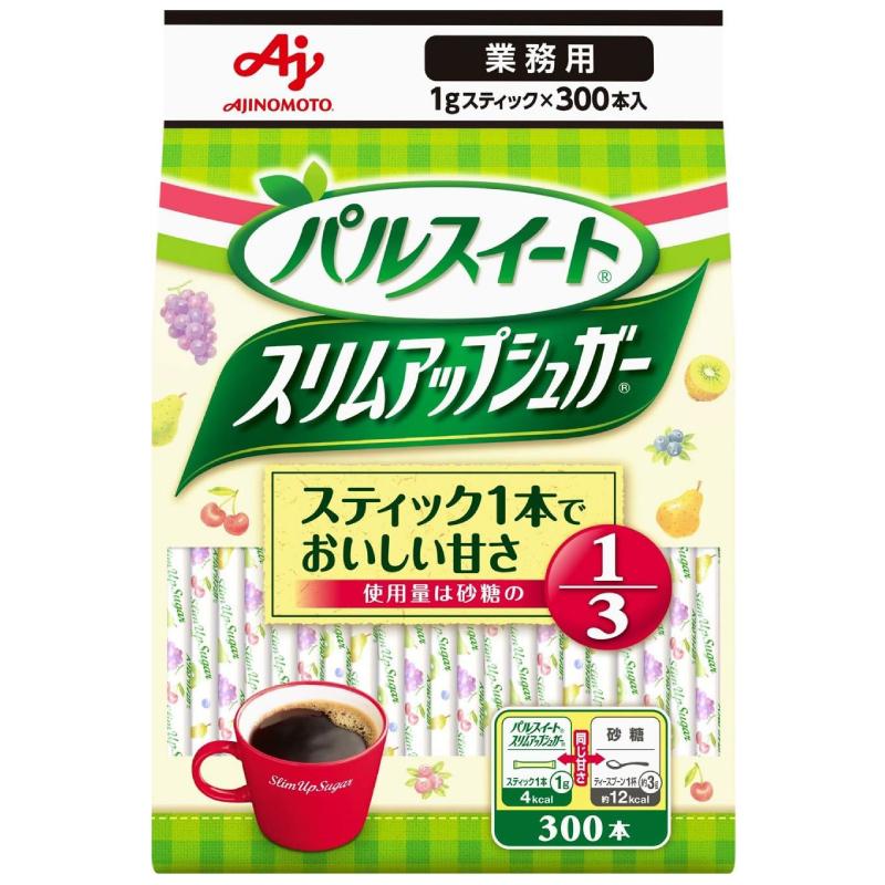 味の素 パルスイート 業務用 スリムアップシュガー (1g スティック ×300本入) ×1袋 | パルスイート | 04