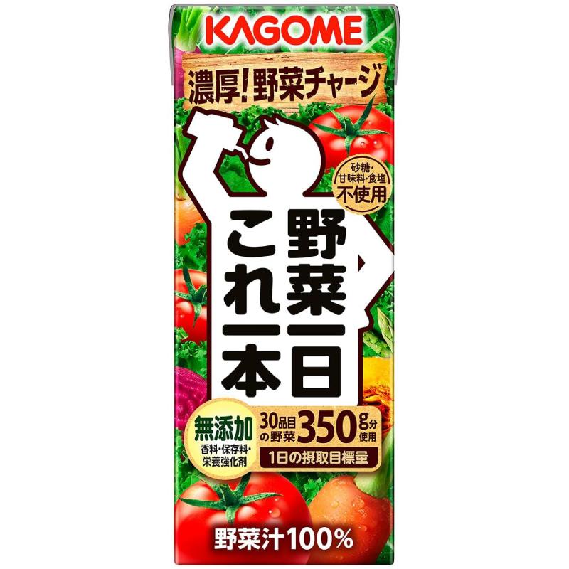 カゴメ 野菜一日 これ一本 200ml 紙パック ×12本 | 野菜一日これ一本 | 03