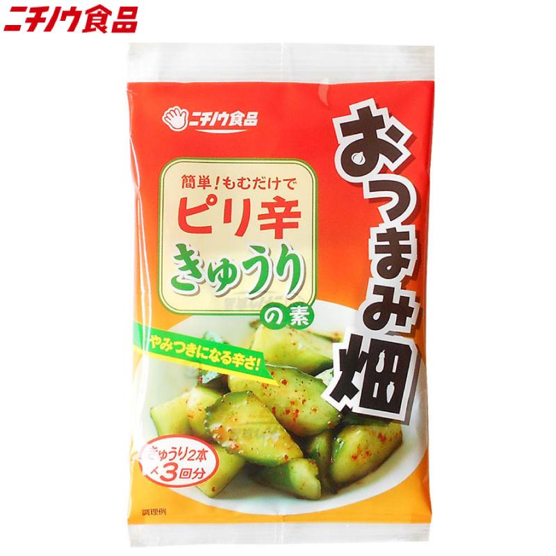 ニチノウ食品 おつまみ畑 ピリ辛きゅうりの素 36ｇ (12g×3袋入) ×5袋 送料無料 |  | 01