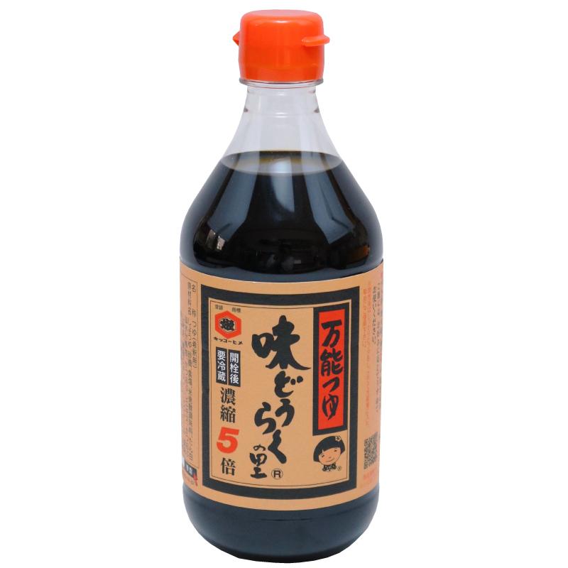 万能つゆ 味どうらくの里 東北醤油 500ml PET ×1本 |  | 01
