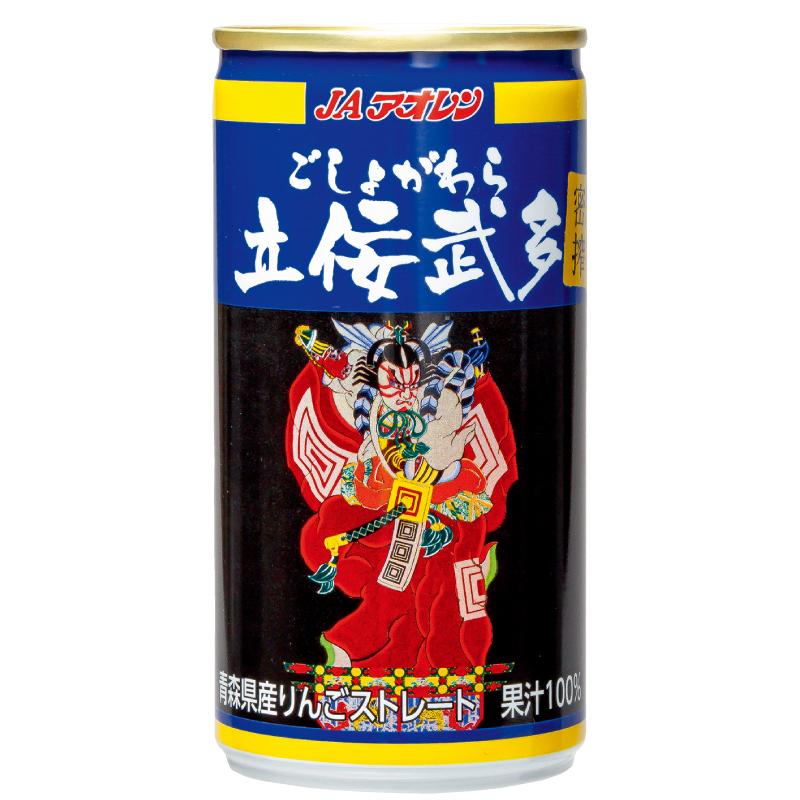 青森県りんごジュース JAアオレン 密閉搾り ごしょがわら 立佞武多 195g ×30本 送料無料 |  | 02