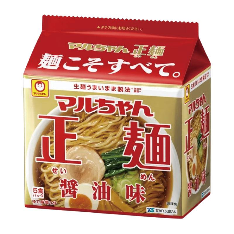 マルちゃん 正麺 醤油味 5食パック ×12個 (6個入×2ケース) 送料無料 | マルちゃん正麺 | 02