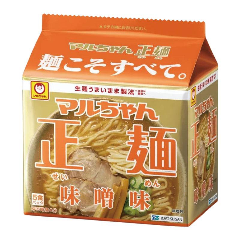 マルちゃん 正麺 味噌味 5食パック | マルちゃん正麺 | 02