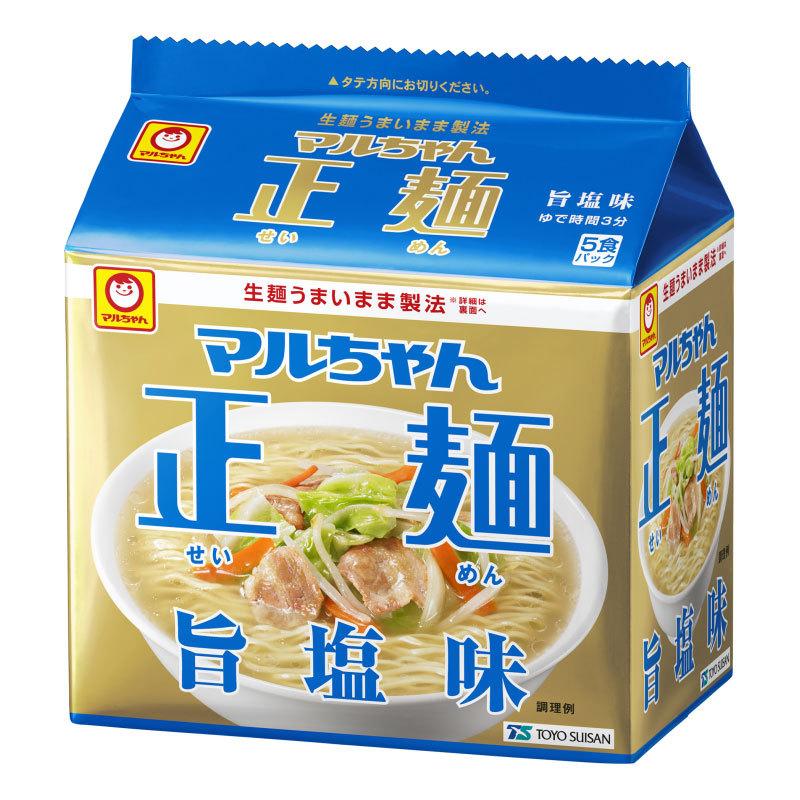 マルちゃん正麺 マルちゃん 正麺 旨塩味 5食パック : クイック
