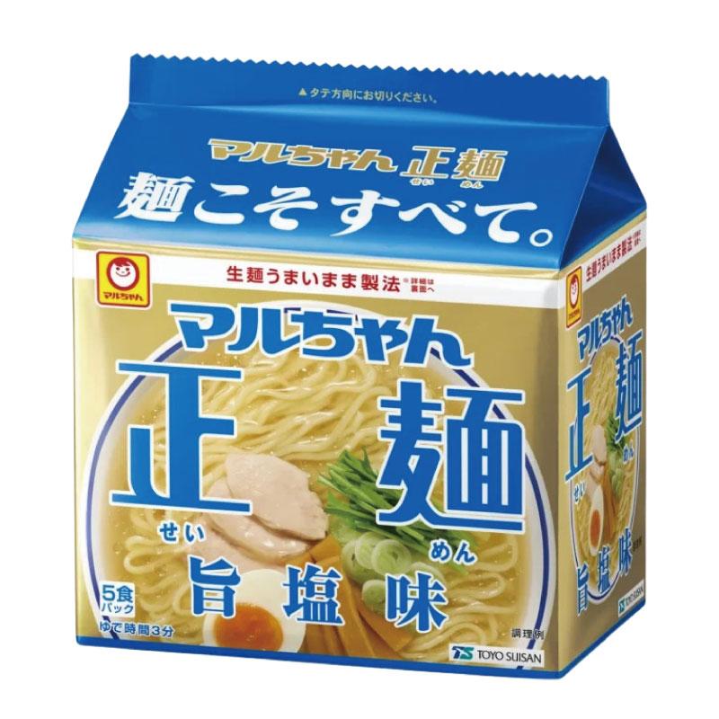 マルちゃん 正麺 旨塩味 5食パック ×12個 (6個入×2ケース) 送料無料 | マルちゃん正麺 | 02