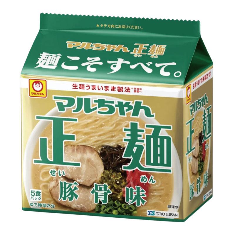 マルちゃん 正麺 豚骨味 5食パック ×12個 (6個入×2ケース) 送料無料 | マルちゃん正麺 | 02