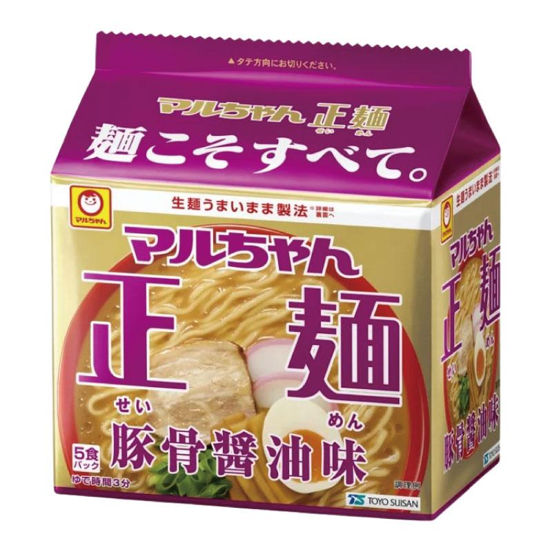 マルちゃん 正麺 豚骨醤油味 5食パック ×6個 送料無料 | マルちゃん正麺 | 02