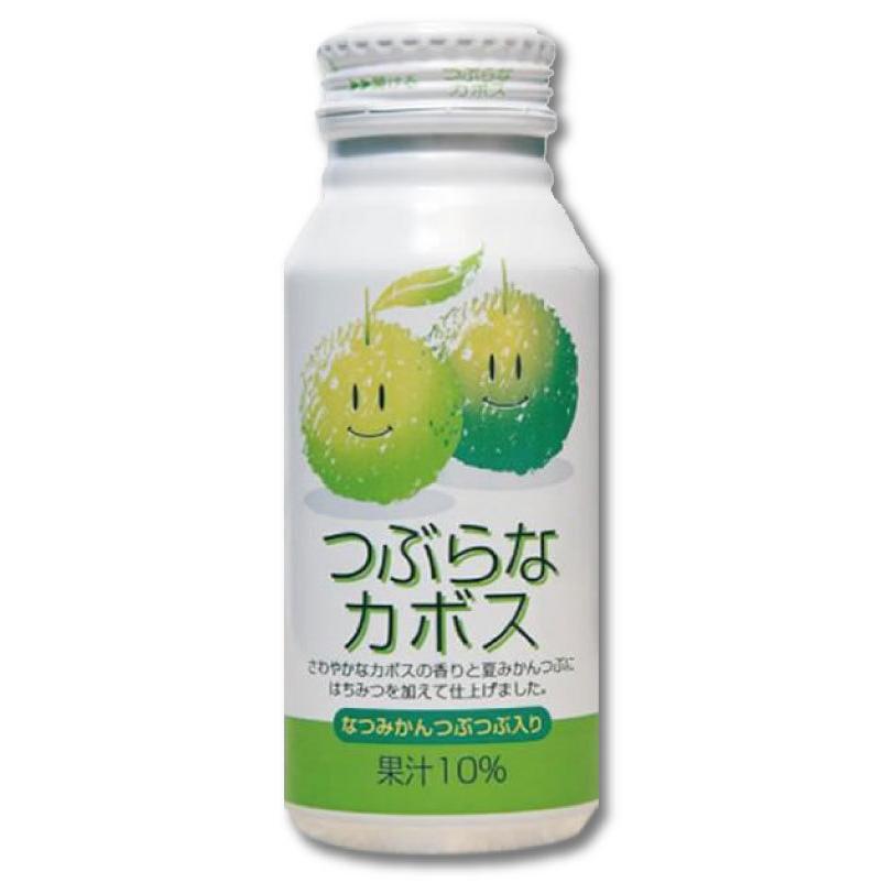 JAフーズおおいた つぶらなカボス 190ml 90本 (30本入×3ケース) 送料無料 | つぶらな | 01