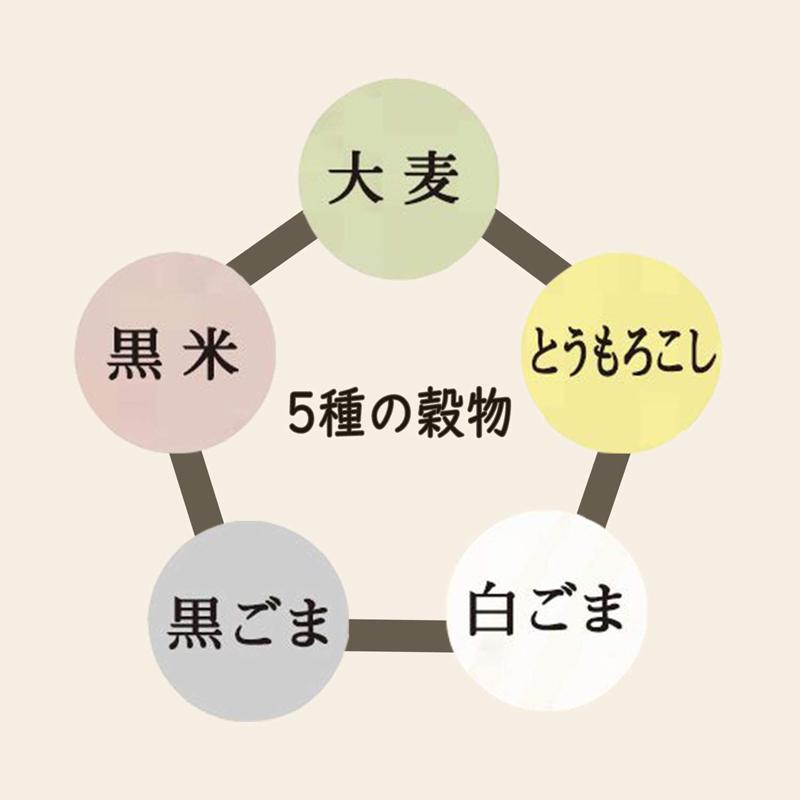 はくばく 雑穀 大戸屋 もちもち五穀ご飯 180g (30g×6袋) ×6個 送料無料 | はくばく | 03
