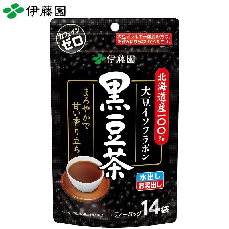 伊藤園 北海道産 100% 黒豆茶 ティーバッグ 14袋入 ×2袋 送料無料 | 伊藤園 | 01