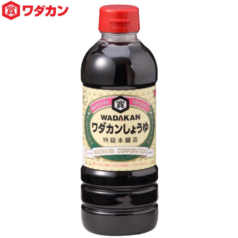 ワダカン 特級 本醸造 しょうゆ 500ml ×3本 ペットボトル 送料無料 | ワダカン | 01