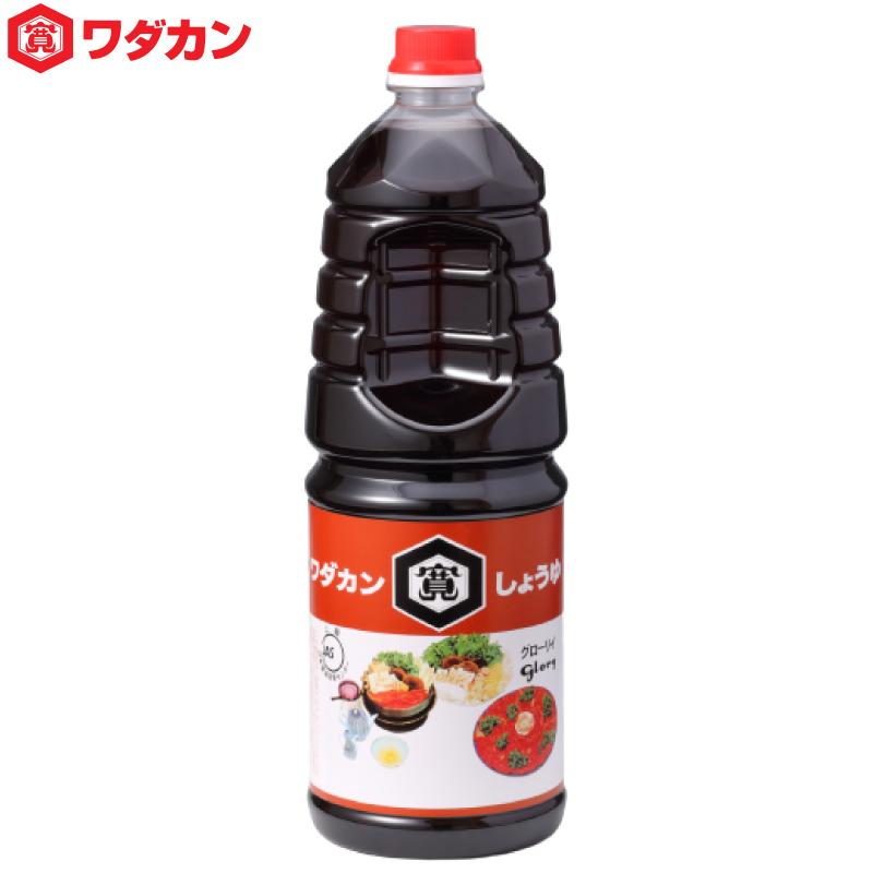 ワダカン しょうゆ 上級グローリィ 1.8L ×6本 ペットボトル 送料無料 | ワダカン | 01