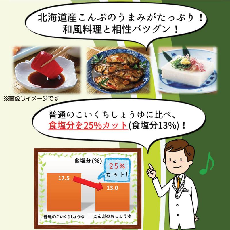 ワダカン しょうゆ こんぶのおしょうゆ 1000ml ×15本 ペットボトル 送料無料 | ワダカン | 03