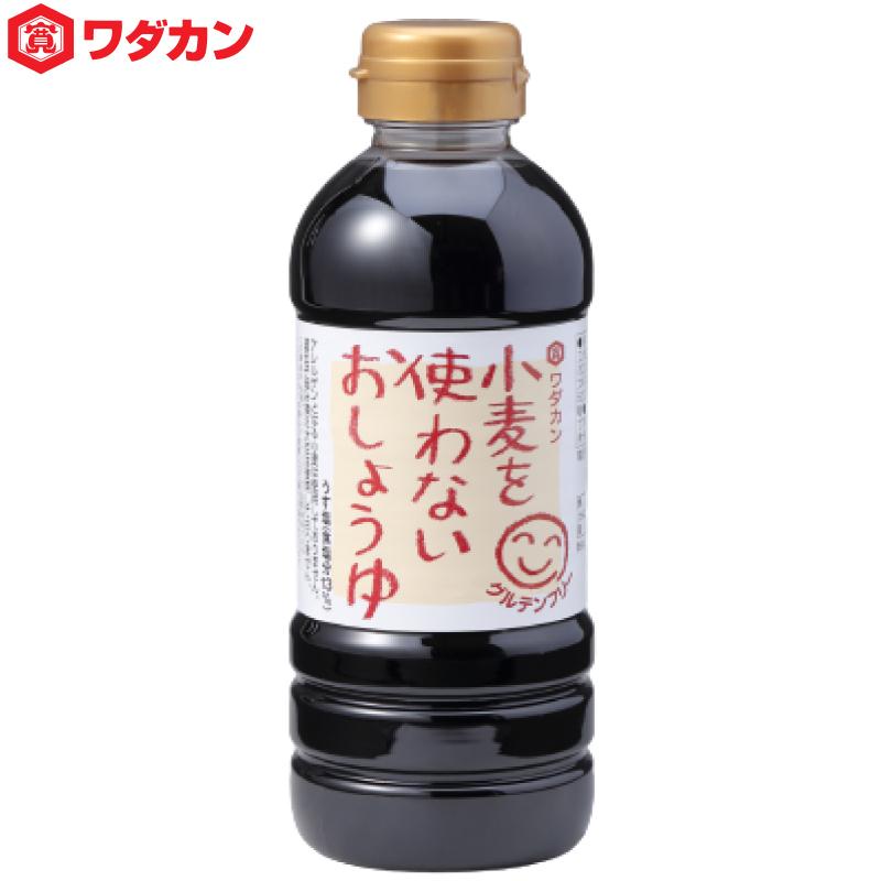 ワダカン 醤油 小麦を使わないおしょうゆ 500ml ×6本 ペットボトル 送料無料 | ワダカン | 01