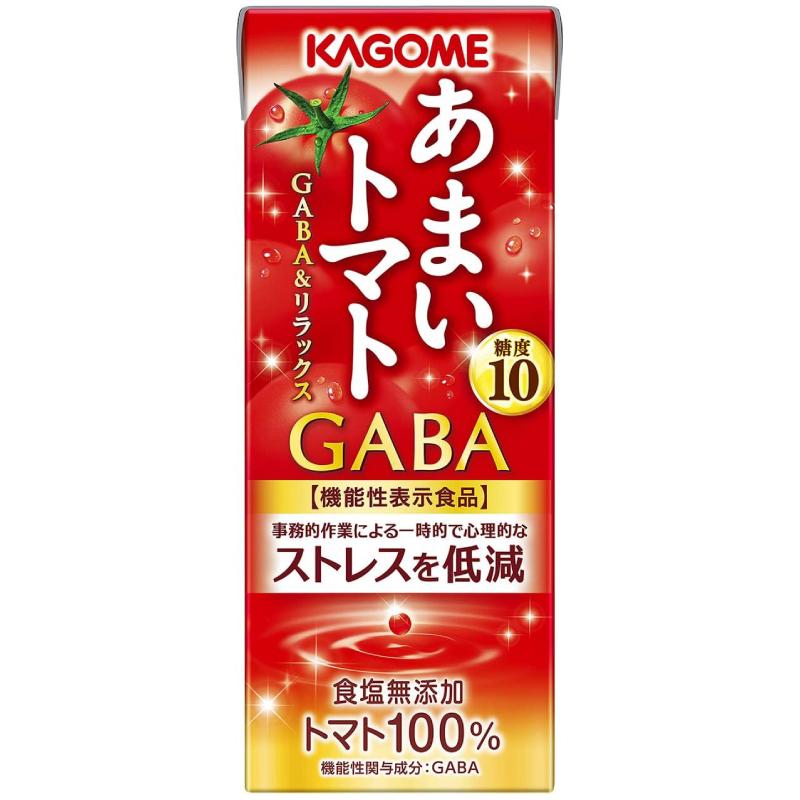カゴメ あまいトマト GABA＆リラックス 195ml ×48本 トマトジュース 紙パック 機能性表示食品 送料無料 | カゴメ トマトジュース | 07