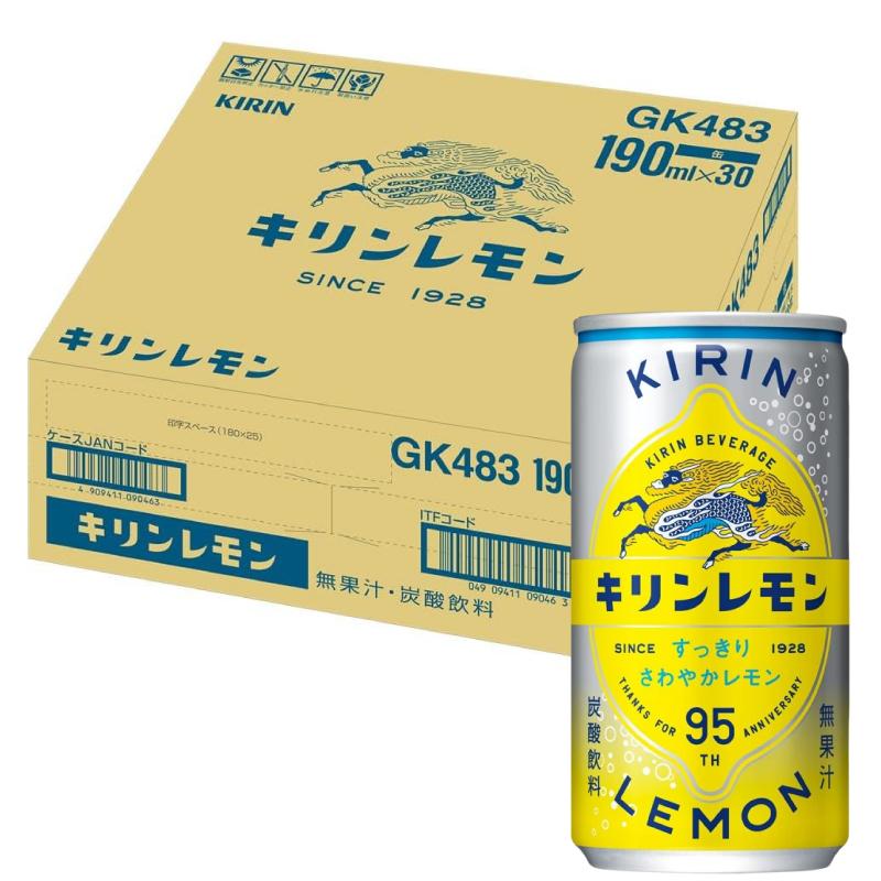 キリンレモン 190ml 缶 ×120本 (30本入×4ケース) 送料無料 | キリンレモン | 02