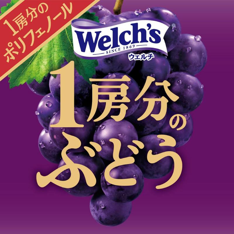 アサヒ飲料 ウェルチ welch's 1房分のぶどう 470ml ×24本 | Welch's | 01
