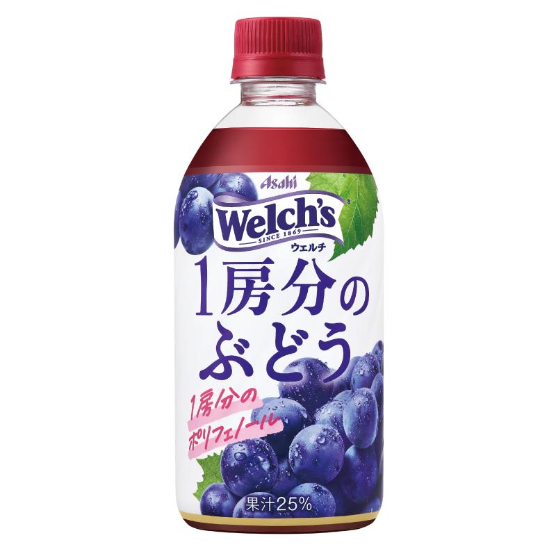 アサヒ飲料 ウェルチ welch's 1房分のぶどう 470ml ×24本 | Welch's | 02