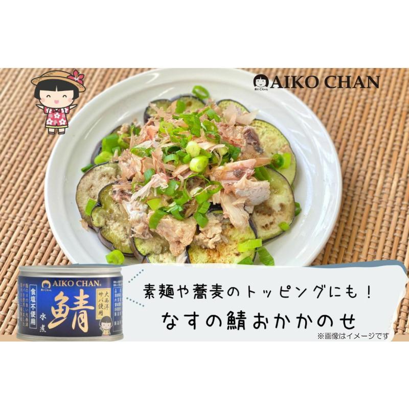 鯖缶 伊藤食品 あいこちゃん 大西洋サバ使用 鯖 水煮 食塩不使用 150g ×48缶 送料無料 | AIKO CHAN | 05