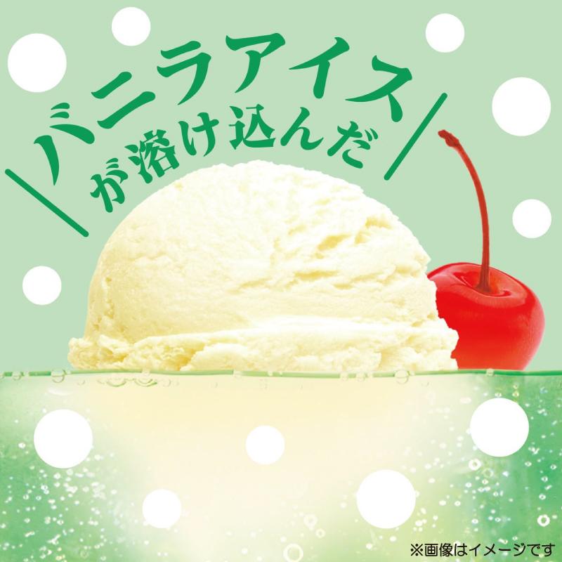 アサヒ飲料 カルピスソーダ 国産メロンのクリームソーダ 500ml ×24本 送料無料 | カルピス | 02