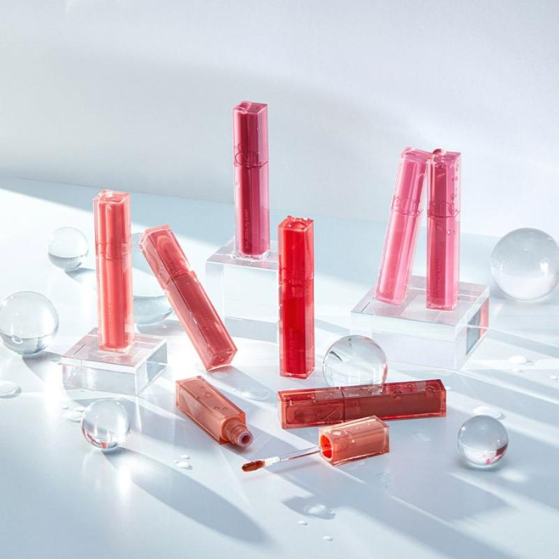 ロムアンド rom&nd デュイフルウォーターティント 04 チリアップ( chili up Dewyful Water Tint 韓国コスメ リップ 正規取扱店 ) 送料無料 | rom＆nd | 05