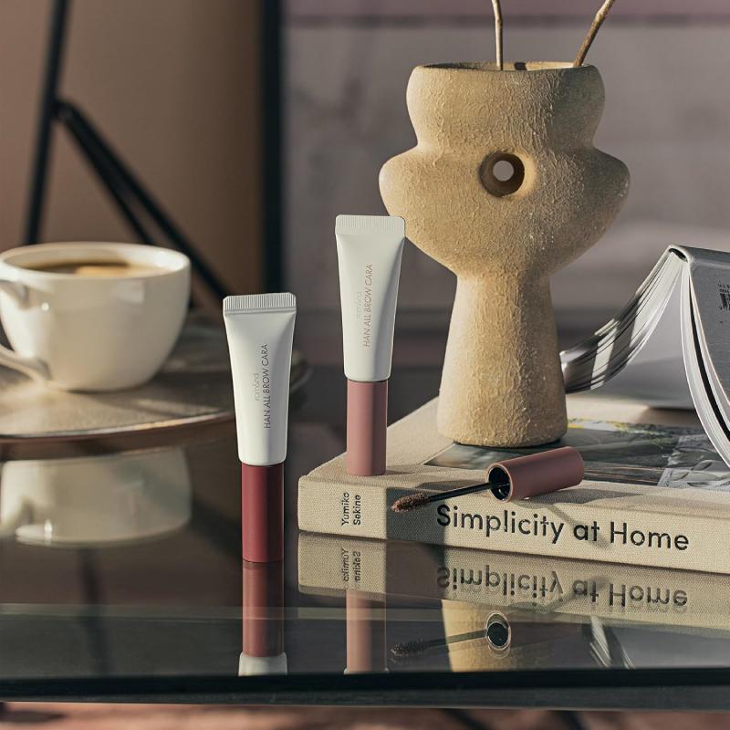 ロムアンド rom&nd ハンオールブロウ カラ 05 ダスキーローズ( han all brow cara 05 dusky rose 眉マスカラ 正規取扱店 日本限定 韓国) 送料無料 | rom＆nd | 05