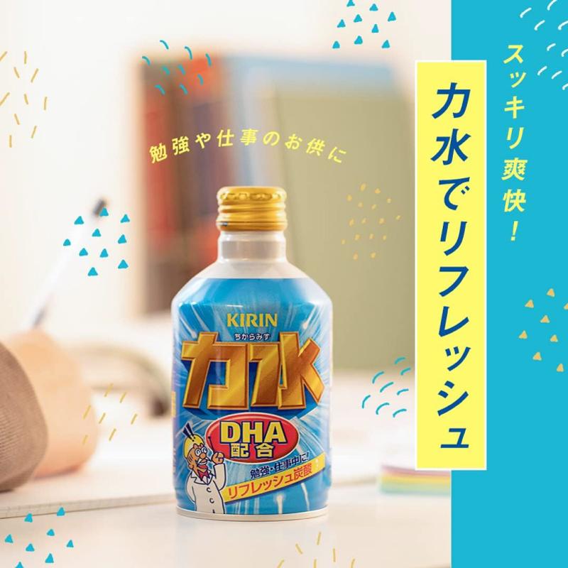 キリン 力水 300ml ボトル缶 1箱【24本】 | キリン | 03