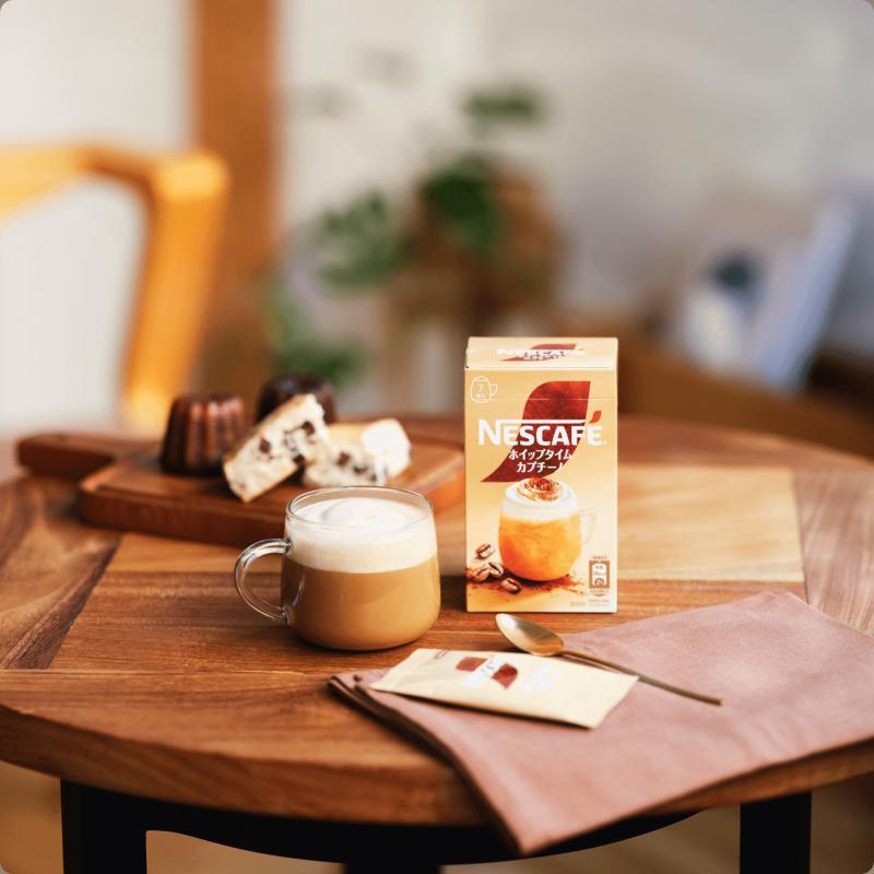 送料無料 ネスレ ネスカフェ ホイップタイム カプチーノ （8.6g×6本）×6箱 | ネスカフェ | 03