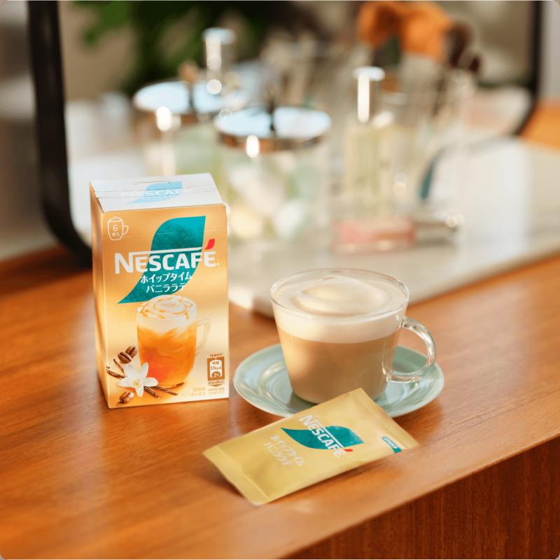 送料無料 ネスレ ネスカフェ ホイップタイム バニララテ （10.7g×5本）×12箱 | ネスカフェ | 03