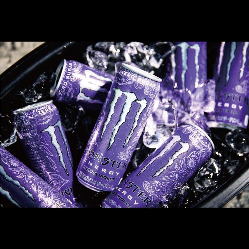 送料無料 アサヒ モンスター エナジー ウルトラバイオレット 355ml ×1箱【24本】（エナジードリンク monster energy ゼロシュガー） | MONSTER ENERGY | 03