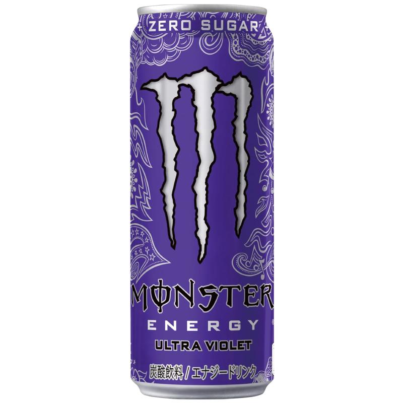 送料無料 アサヒ モンスター エナジー ウルトラバイオレット 355ml ×2箱【48本】（エナジードリンク monster energy ゼロシュガー） | MONSTER ENERGY | 01